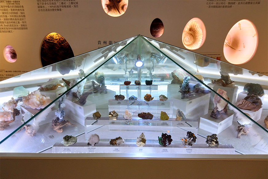 各種天然礦物標本