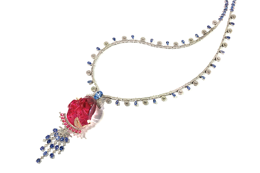 156克拉尖晶石套鍊